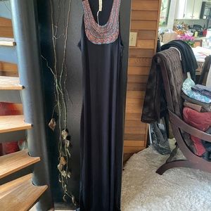 AnniAnna T-dress w/beading OS